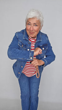 Cero Etage Jeansjakke S Cero Etage- Denim jakke kunstkolonialen