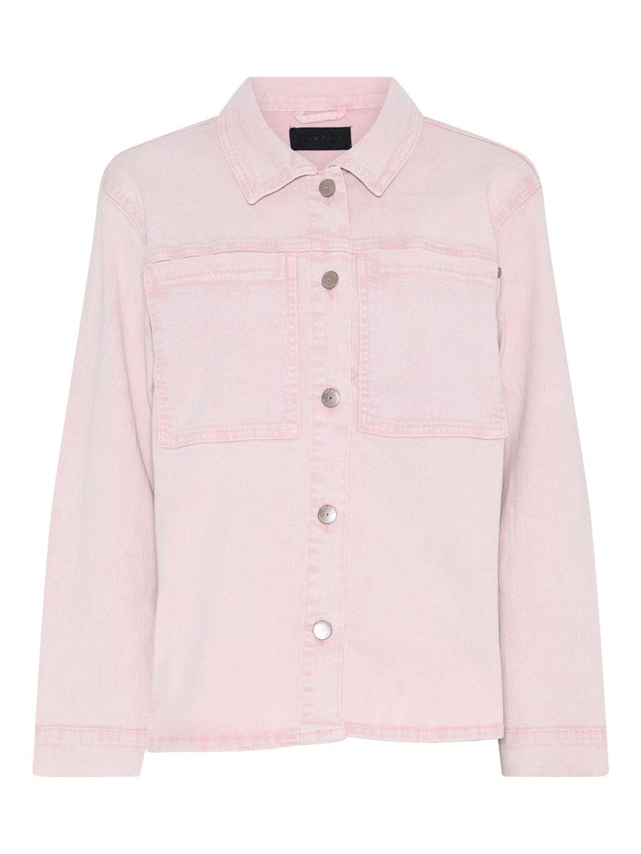 Cero Etage Jeansjakke S / Rose Cero Etage- Oversize denim jakke stone wash kunstkolonialen