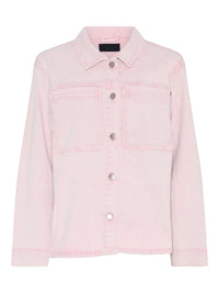 Cero Etage Jeansjakke S / Rose Cero Etage- Oversize denim jakke stone wash kunstkolonialen