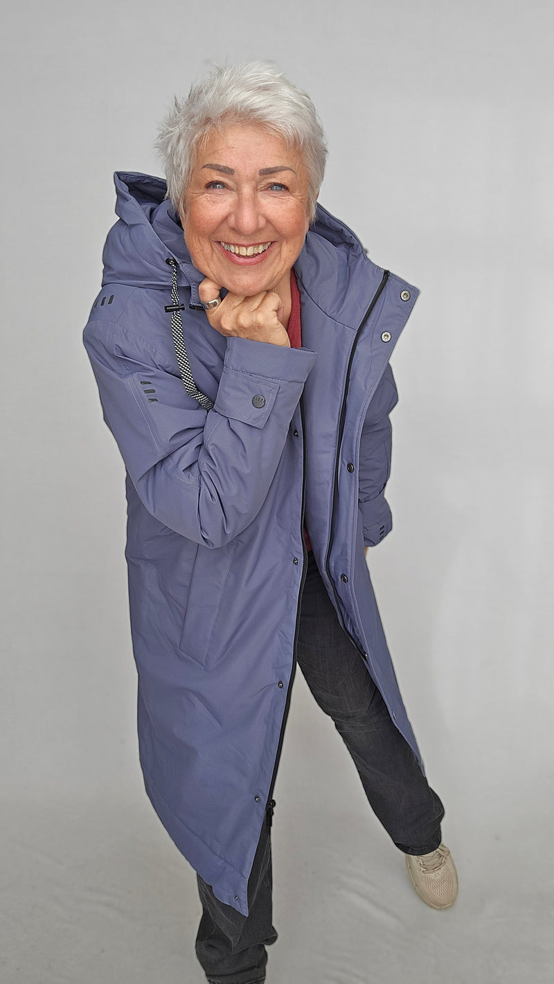 Cero Etage Regnjakke Cero Etage- Recycle Magic Rain Jacket LANG kunstkolonialen