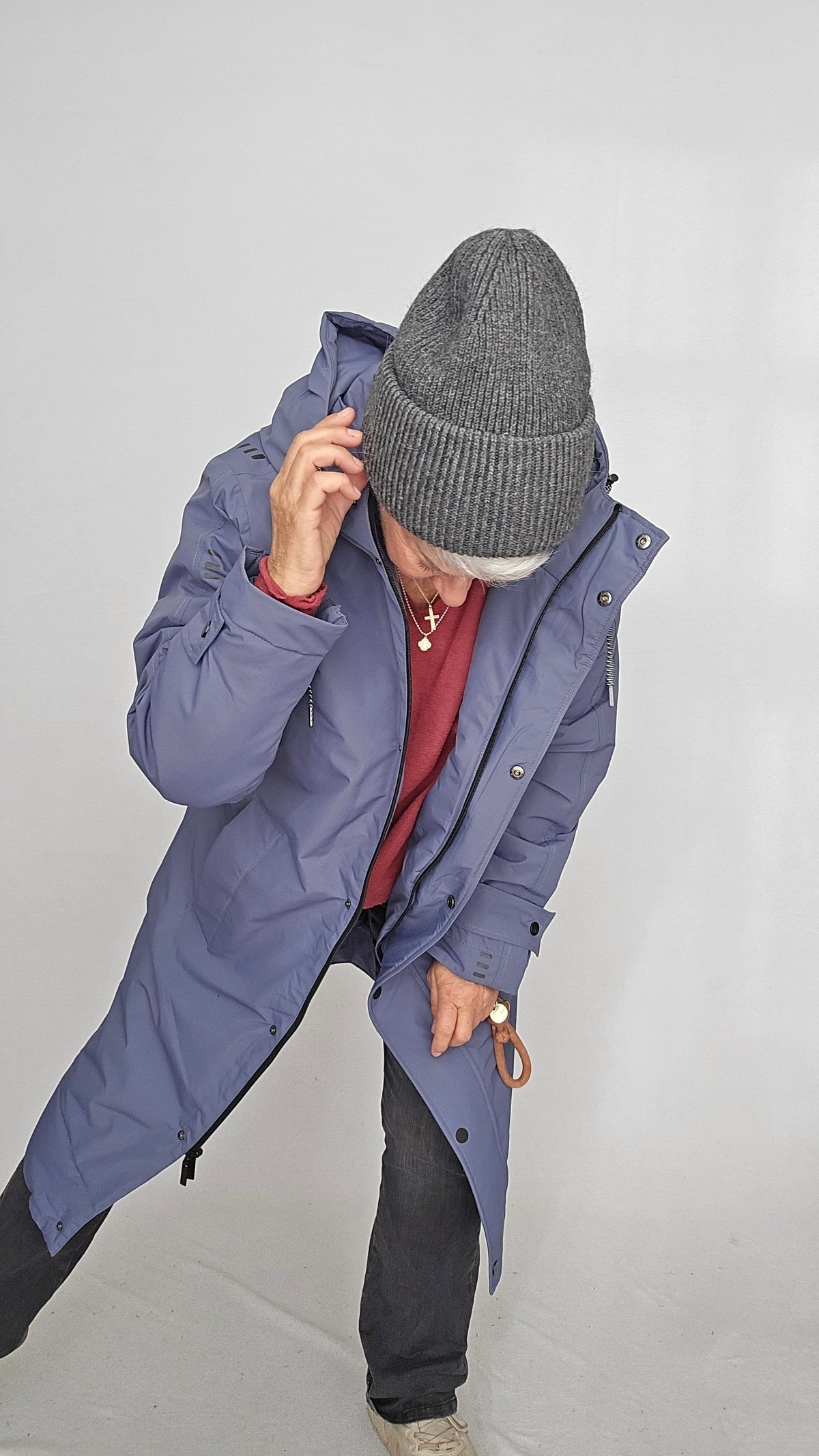 Cero Etage Regnjakke Cero Etage- Recycle Magic Rain Jacket LANG kunstkolonialen