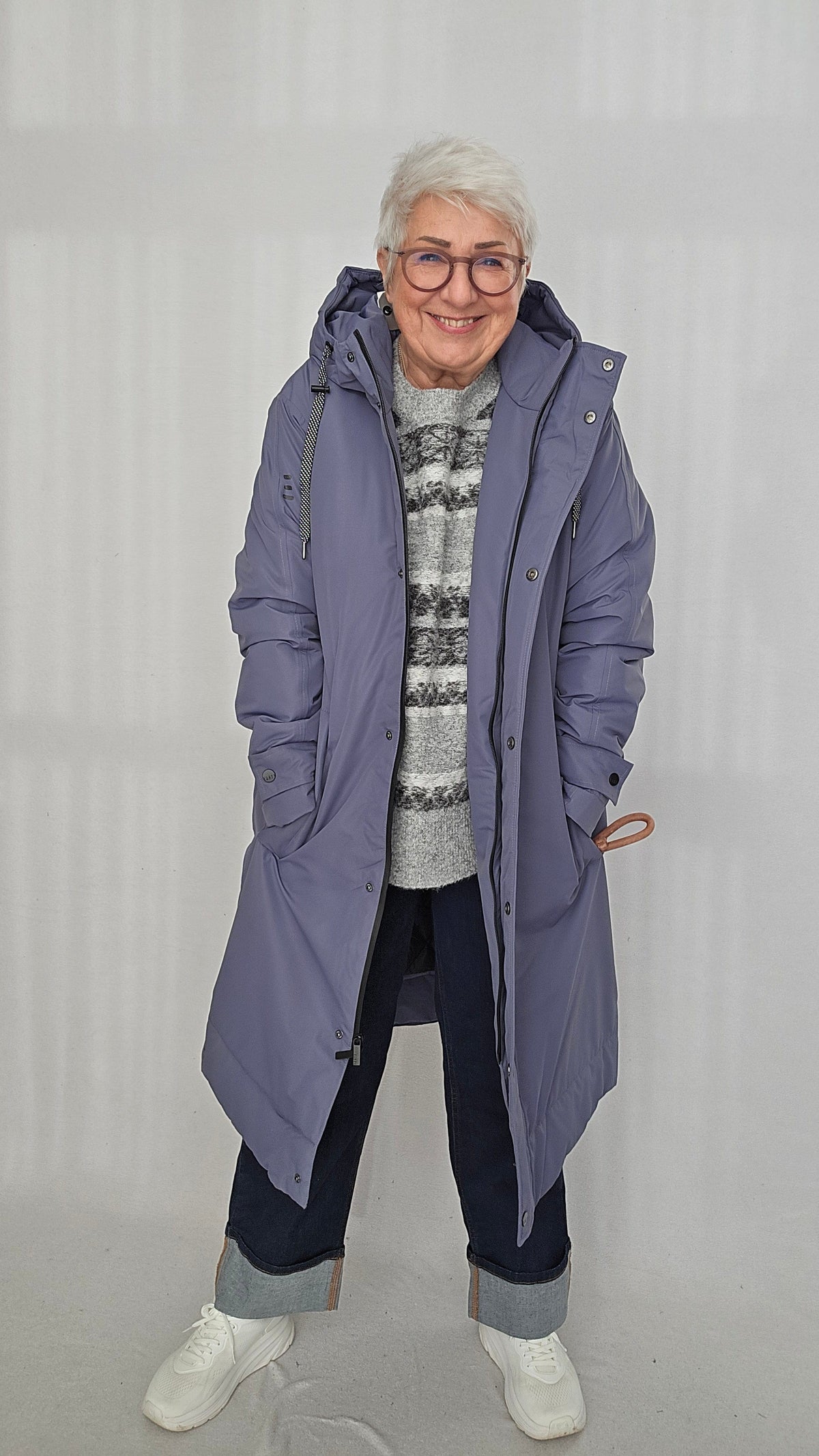 Cero Etage Regnjakke Cero Etage- Recycle Magic Rain Jacket LANG kunstkolonialen