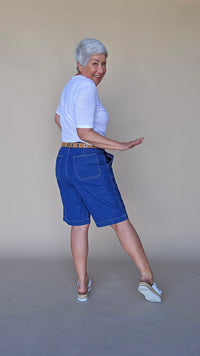 Cero Etage Shorts CRO- Mørk denimshorts kunstkolonialen