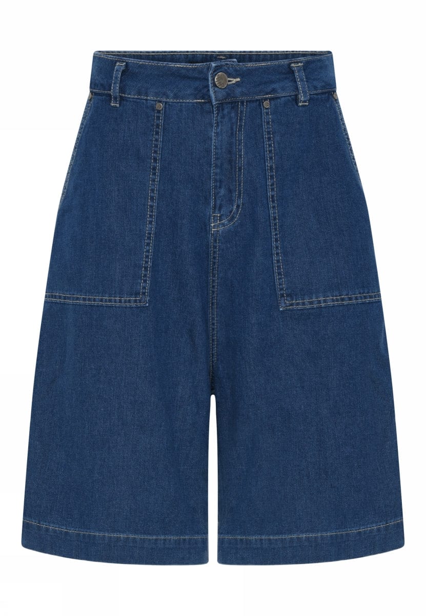 Cero Etage Shorts CRO- Mørk denimshorts kunstkolonialen