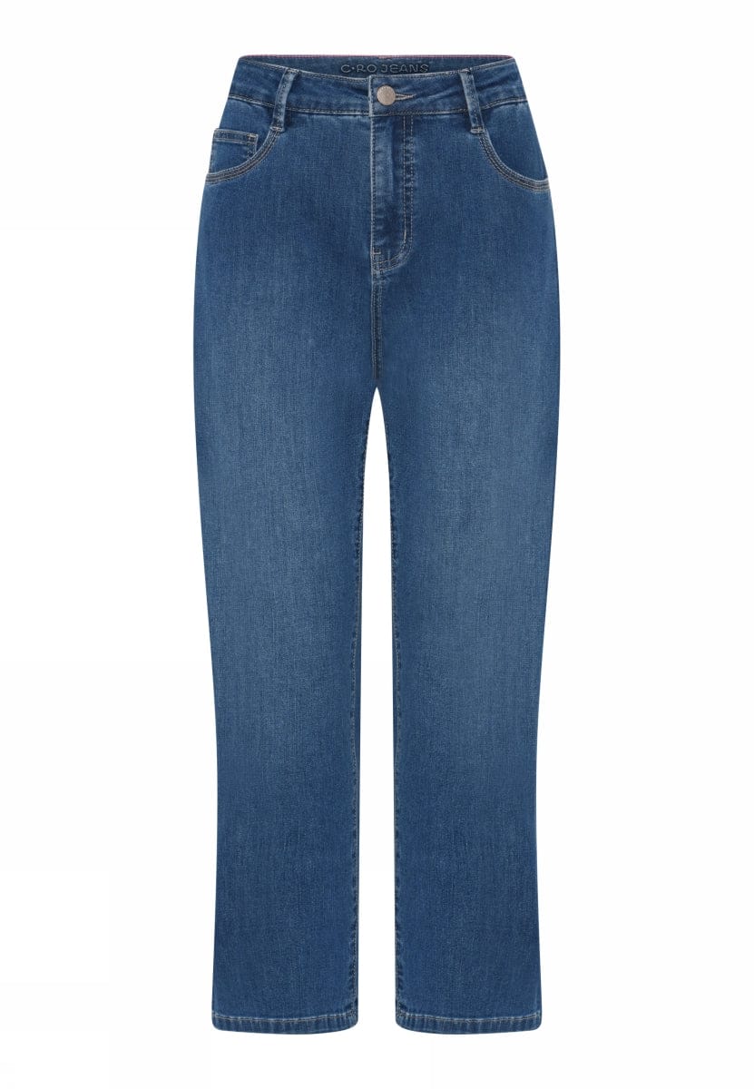 CRO Bukse 34 / Blue use CRO- Kick flared denim bukse kunstkolonialen