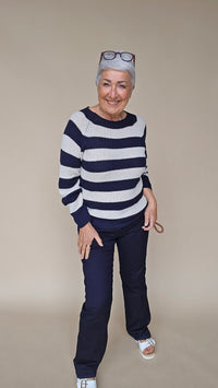 CRO Bukse 34 / Dark Blue CRO- Magic fit flared leg 82 cm kunstkolonialen