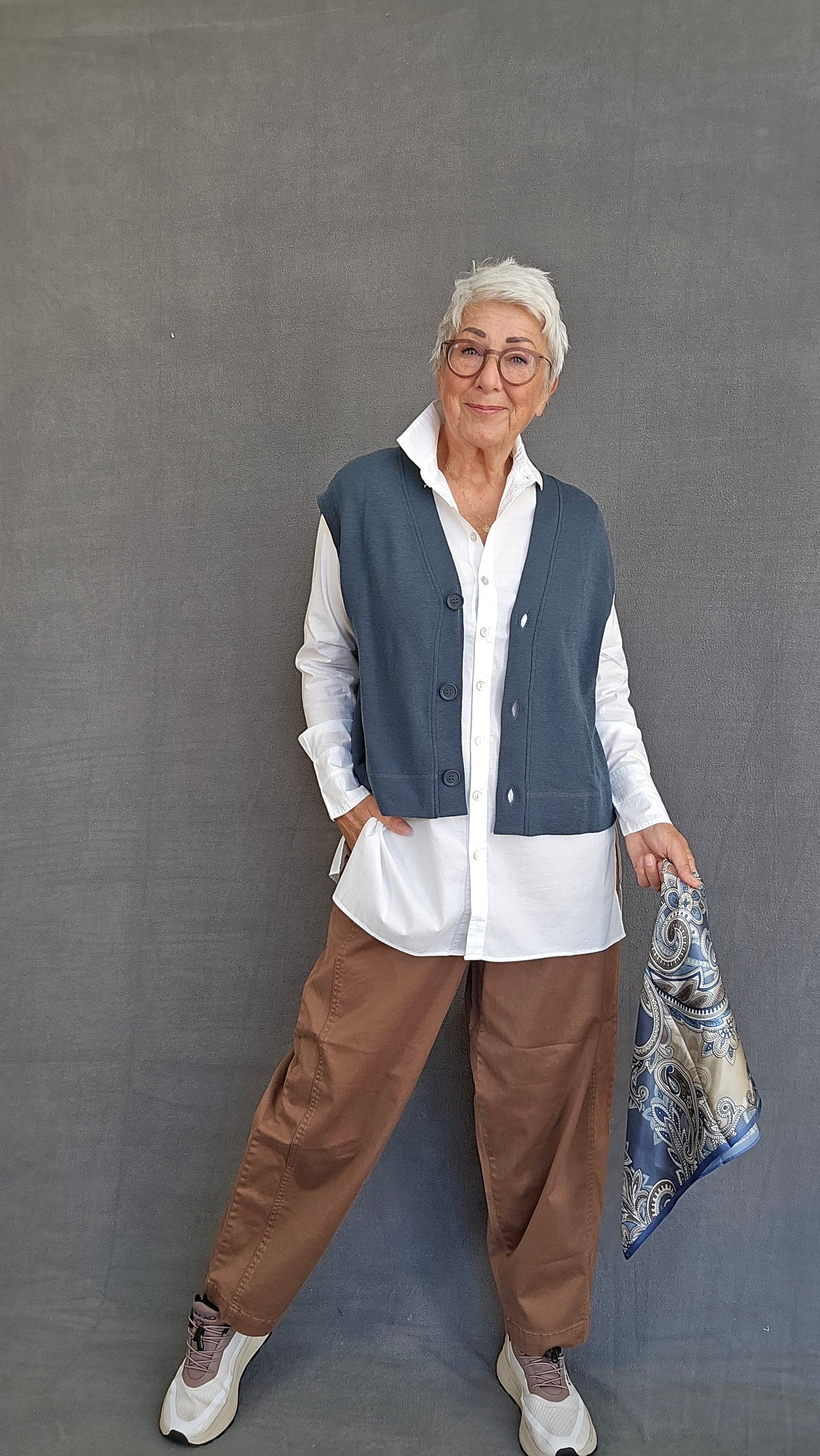 CRO Bukse Cero – Magic fit flared leg 82 cm kunstkolonialen