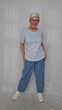 CRO Bukse CRO- Barrel bukse i denim stripe kunstkolonialen