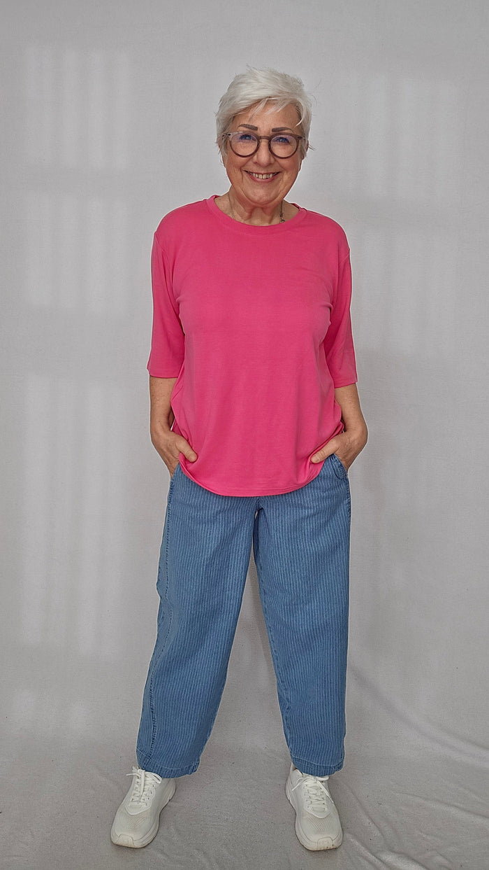 CRO Bukse CRO- Barrel bukse i denim stripe kunstkolonialen