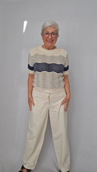 CRO Bukse CRO- Carla barrel bukse i babycord kunstkolonialen