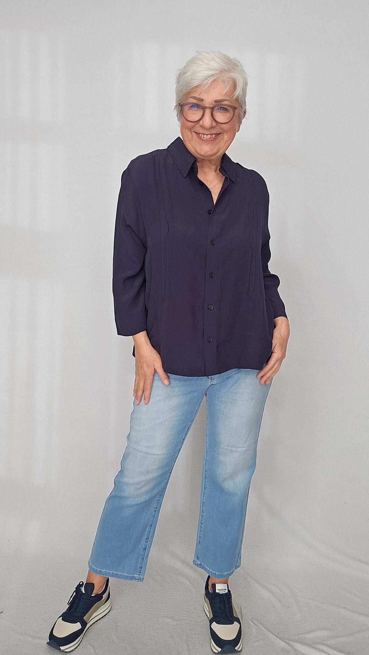 CRO Bukse CRO- Kick flared denim bukse kunstkolonialen