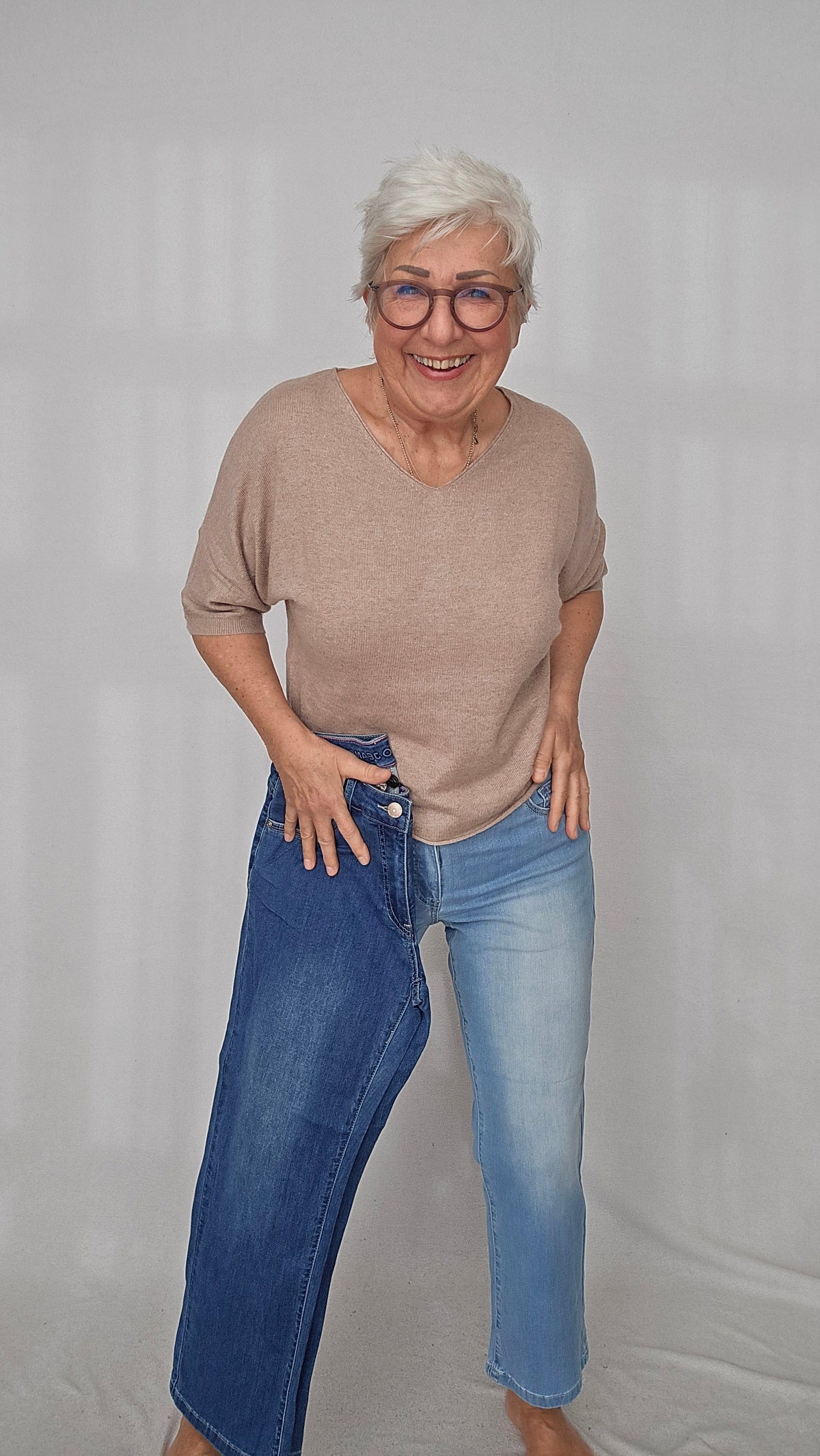 CRO Bukse CRO- Kick flared denim bukse kunstkolonialen