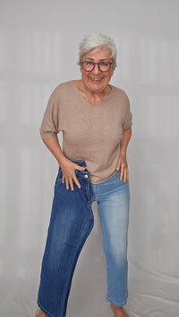 CRO Bukse CRO- Kick flared denim bukse kunstkolonialen