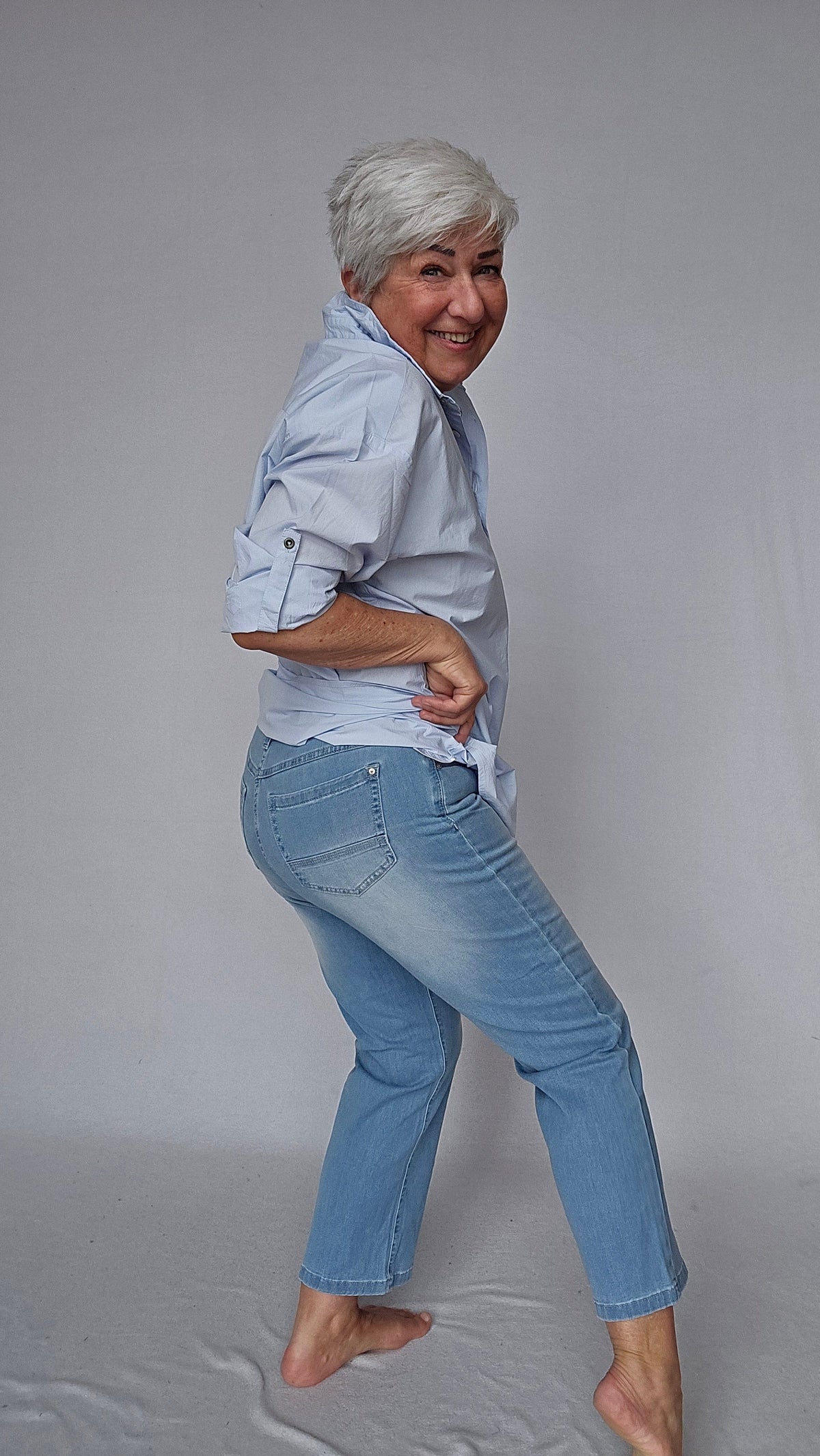 CRO Bukse CRO- Kick flared denim bukse kunstkolonialen