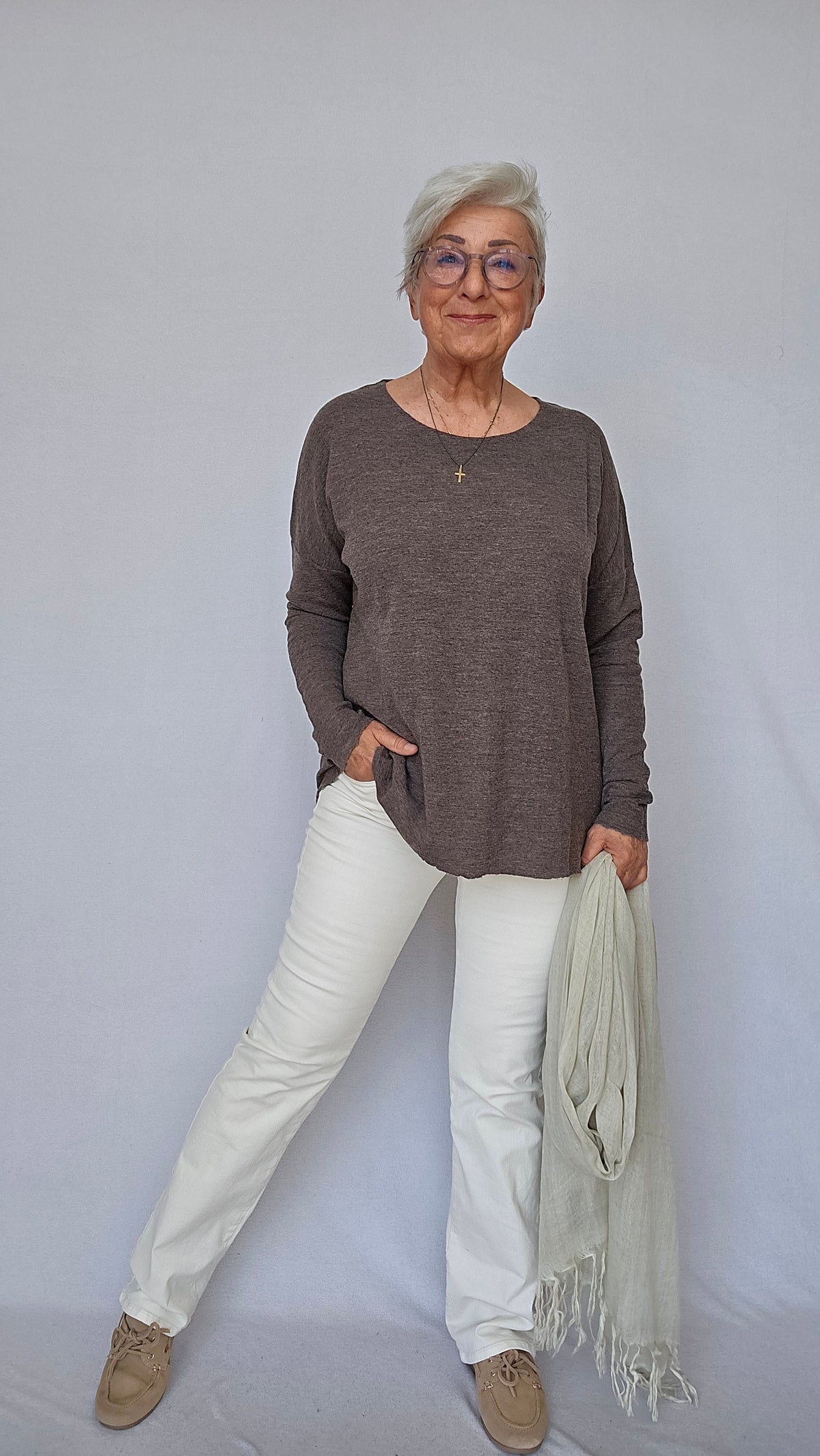 CRO Bukse CRO- Magic fit flared leg 82 cm kunstkolonialen