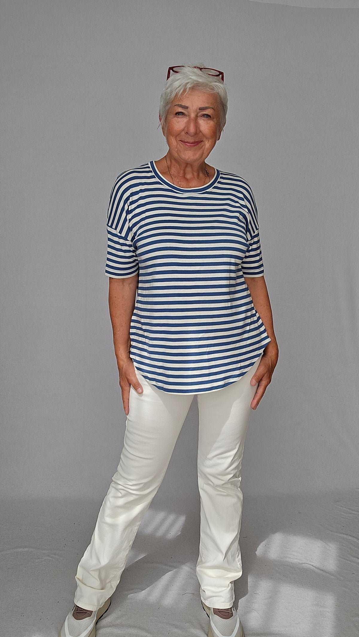 CRO Bukse CRO- Magic fit flared leg 82 cm kunstkolonialen