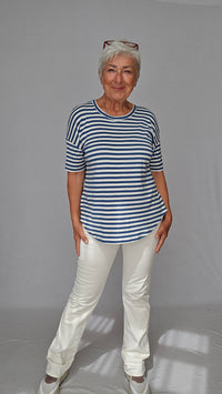 CRO Bukse CRO- Magic fit flared leg 82 cm kunstkolonialen