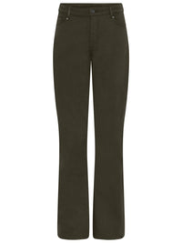 CRO Bukse Dark Olive / 34 CRO- Magic fit flared leg 82 cm kunstkolonialen