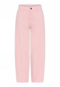 CRO Bukser CRO- Barrel pants i bomull kunstkolonialen