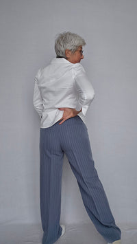 CRO Bukser CRO- Dressbukse med vide ben kunstkolonialen