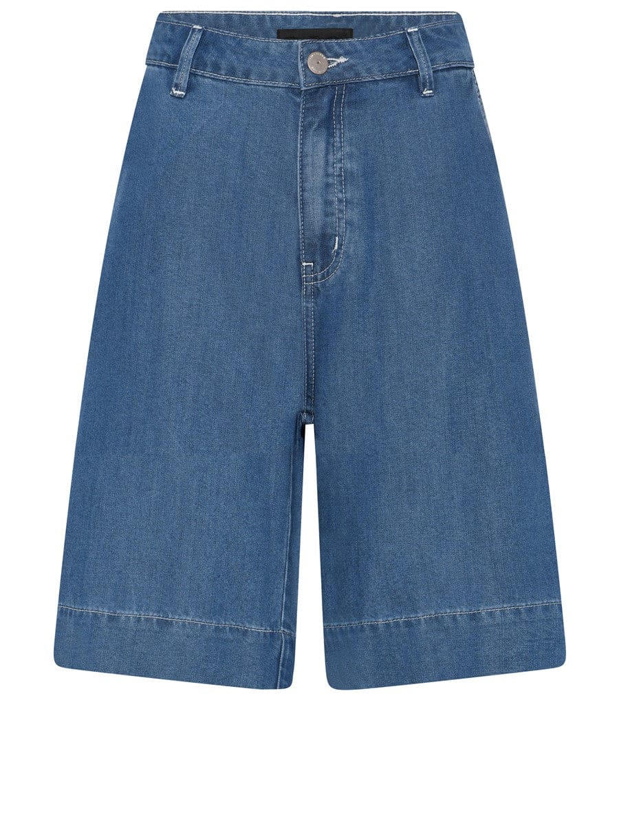 CRO Shorts 34 / Blue denim CRO- City shorts i Lyocell kunstkolonialen