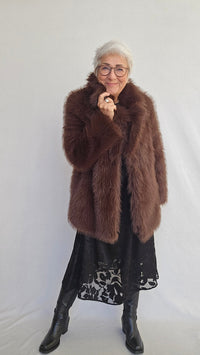 Depeche Jakke Depeche- Vera fuskepels kunstkolonialen