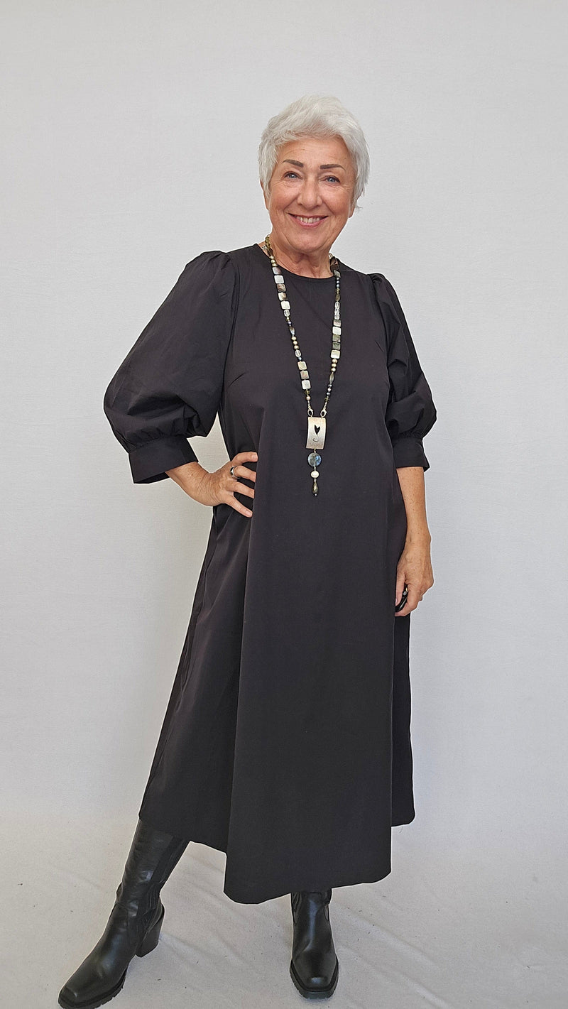 Depeche Kjole Depeche- Sharon ballongkjole kunstkolonialen