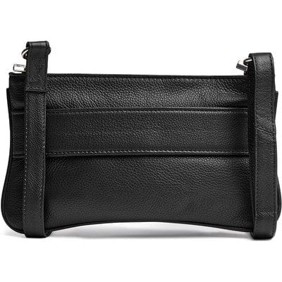 Depeche Veske Black Used Depeche- Clutch burgunder og sort kunstkolonialen