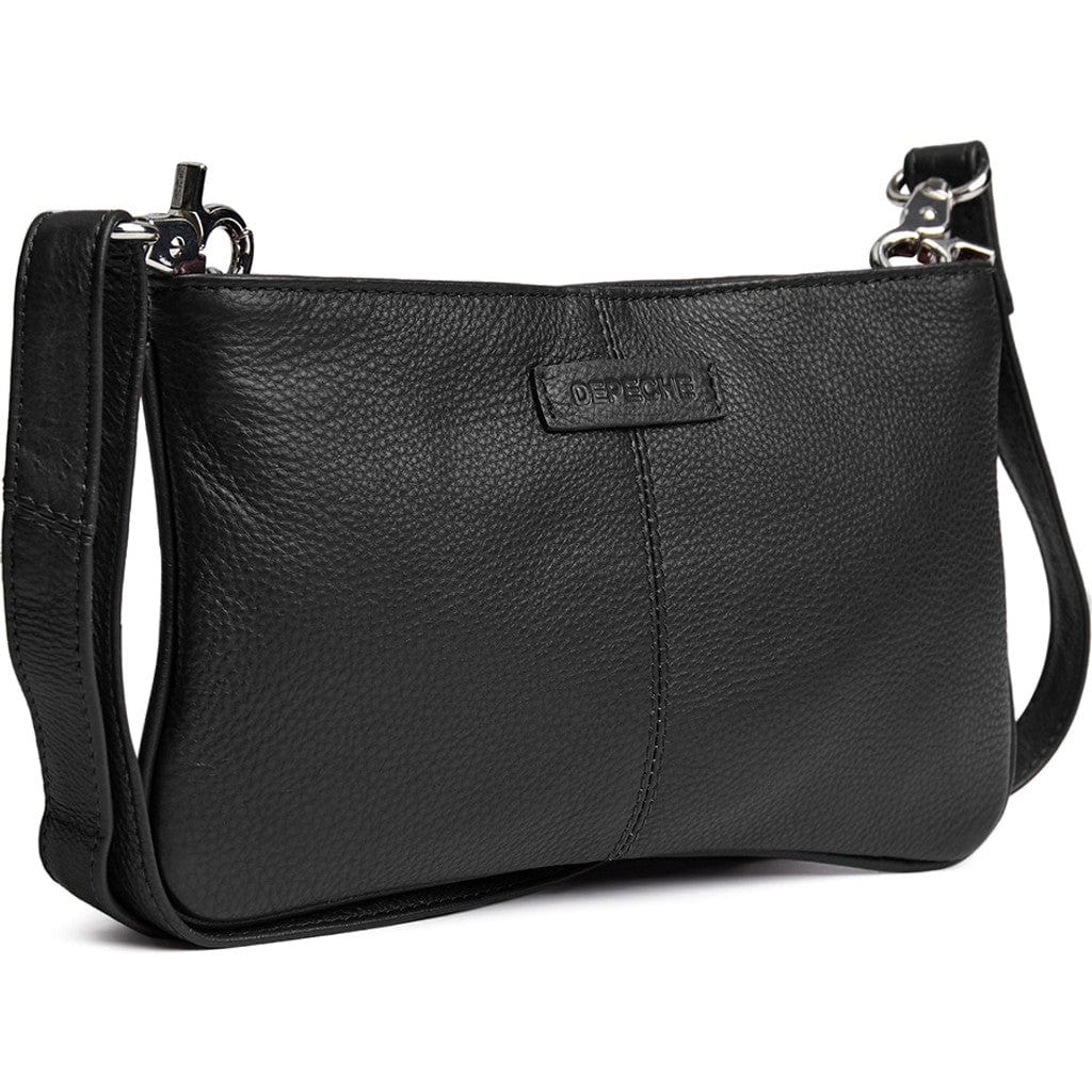 Depeche Veske Depeche- Clutch burgunder og sort kunstkolonialen