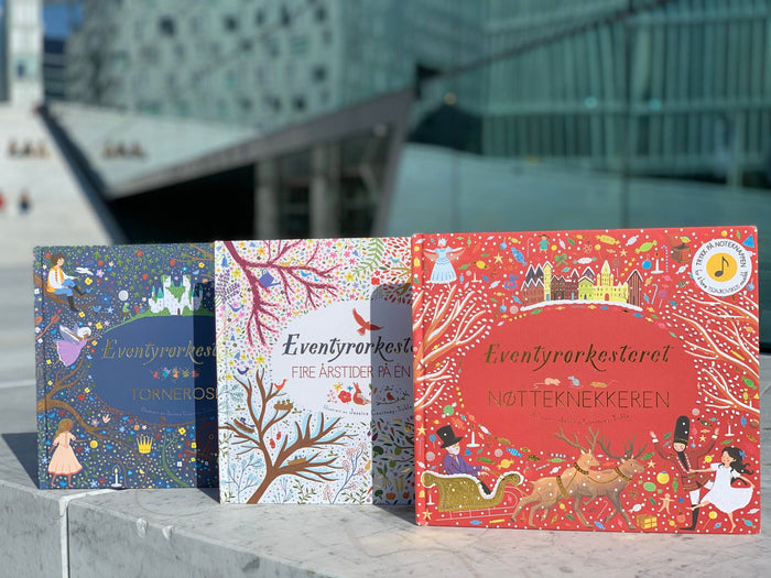 Eventyrorkesteret Bøker Eventyrorkesteret- Eventyrbøker med klassisk musikk kunstkolonialen