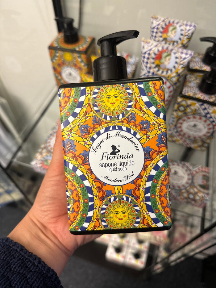 Florinda Såper Florinda- Art of Sun Mandarin Wood flytende såpe 500ML kunstkolonialen