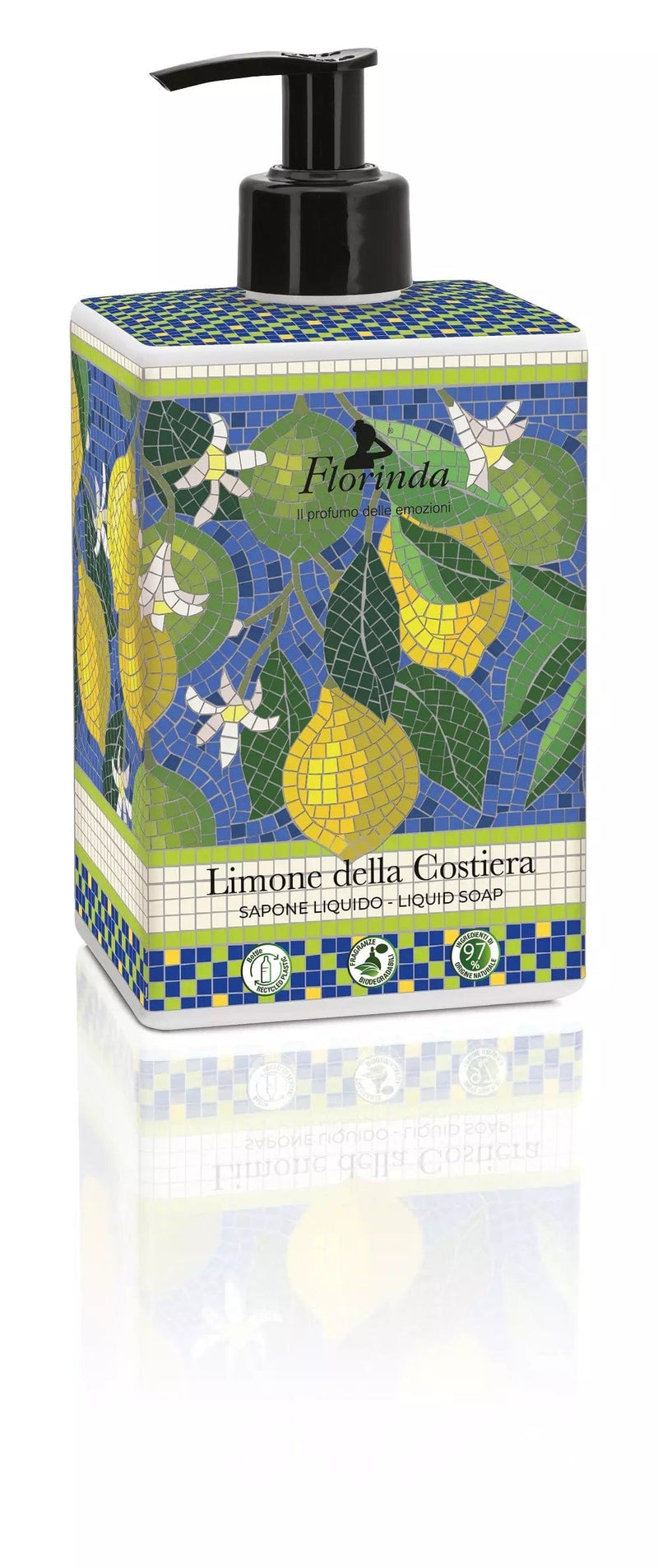 Florinda Såper Florinda- "Mosaici Italiano" Håndsåpe m/pumpe 500 ml kunstkolonialen