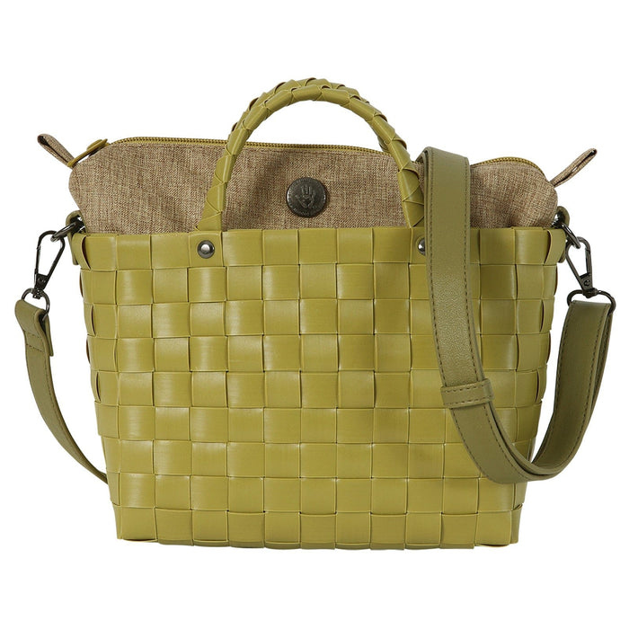 Handed By Vesker Natural Lime Handed By- Dash Handbag kunstkolonialen