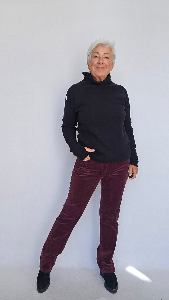Holebrook Genser Black / S Holebrook- Martina vindtett genser kunstkolonialen