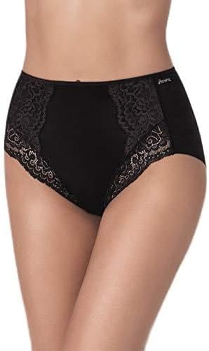 Janira Truser Sort / M Janira- Carey Lace Cotton Band Truse kunstkolonialen