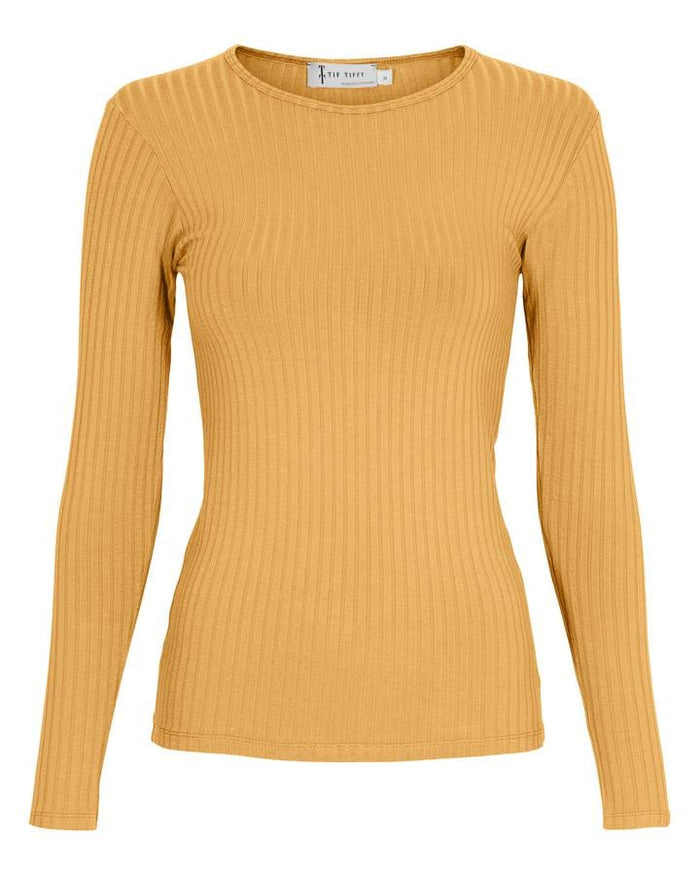 Kunstkolonialen  Genser Ochre / L Tif Tiffy- Janett Long Sleeve i mange fine farger kunstkolonialen