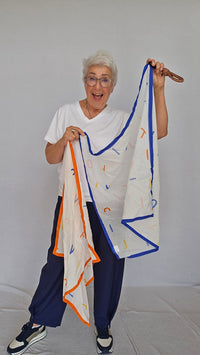 Kunstkolonialen Skjerf Kunstkolonialen- Jubileumsskjerf kunstkolonialen