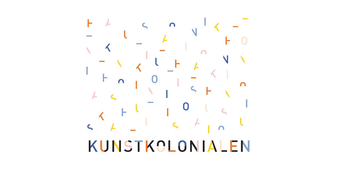 Kunstkolonialen Skjerf Kunstkolonialen- Jubileumsskjerf kunstkolonialen