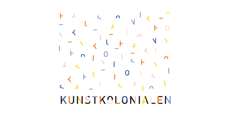 Kunstkolonialen Skjerf Kunstkolonialen- Jubileumsskjerf kunstkolonialen