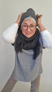 Kvitfjell Lue Kvitfjell- Lue i angora kunstkolonialen