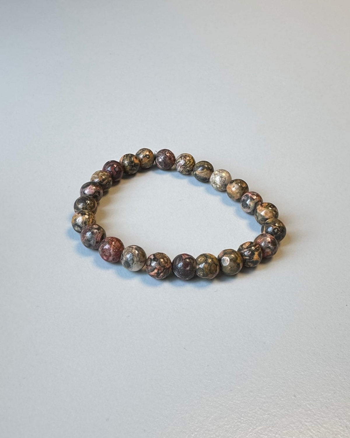 Leas Verden Armbånd Jaspis leopard Leas verden- Armbånd med forskjellige stein kunstkolonialen
