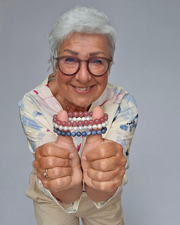 Leas Verden Armbånd Leas verden- Armbånd med forskjellige stein kunstkolonialen