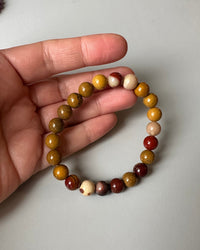 Leas Verden Armbånd Mokaitt Leas verden- Armbånd med forskjellige stein kunstkolonialen