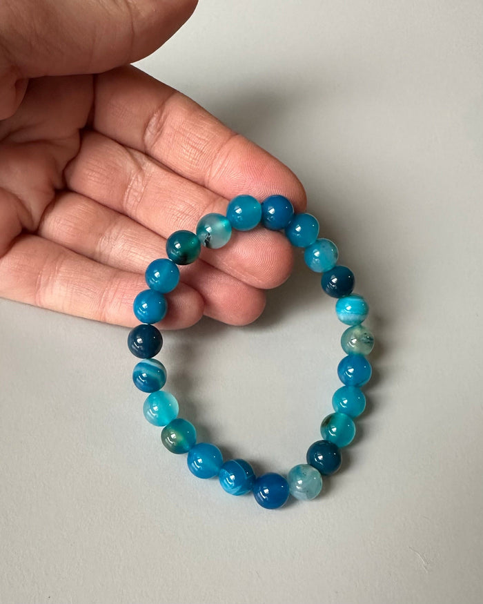 Leas Verden Armbånd Turkis agat Leas verden- Armbånd med forskjellige stein kunstkolonialen