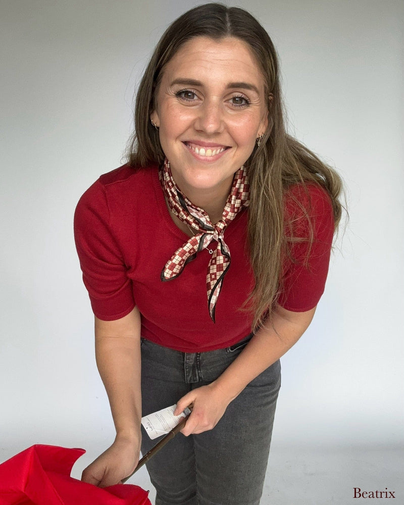 Leas Verden Skjerf Beatrix Leas Verden- Silkeskjerf 53 x 53 cm kunstkolonialen