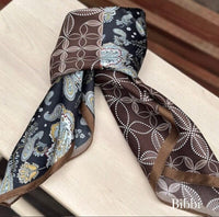 Leas Verden Skjerf Bibbi Leas Verden- Silkeskjerf 53 x 53 cm kunstkolonialen