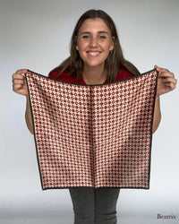 Leas Verden Skjerf Leas Verden- Silkeskjerf 53 x 53 cm kunstkolonialen