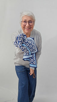 Leas Verden Skjerf Leas Verden- Silkeskjerf 53 x 53 cm kunstkolonialen