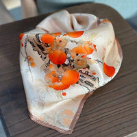 Leas Verden Skjerf Leas Verden- Silkeskjerf 53 x 53 cm kunstkolonialen