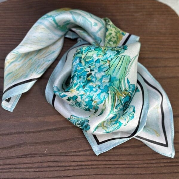 Leas Verden Skjerf Leas Verden- Silkeskjerf 53 x 53 cm kunstkolonialen